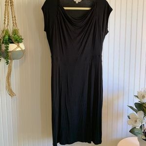 CAbi Little Black Dress #121 Stretch Knit sz M